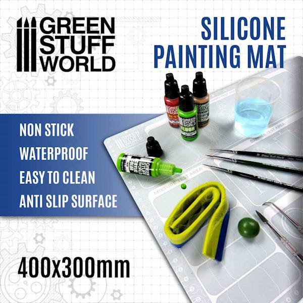 GSW - Silicone Painting Mat 400x300mm