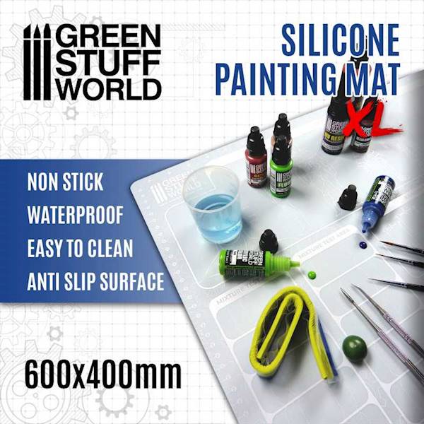 GSW - Silicone Painting Mat 600x400mm