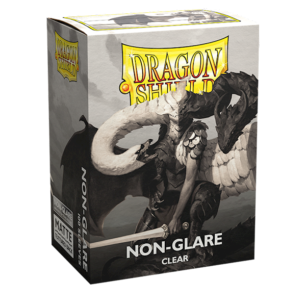 Dragon Shield Matte Non-Glare Sleeves - Clear V2