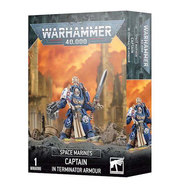 Space Marines: Captain in Terminator Armour