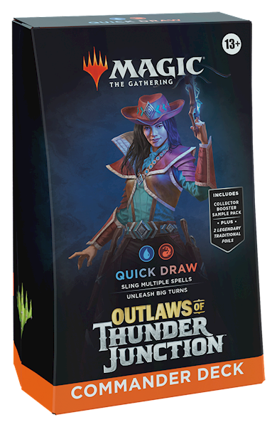 MTG Outlaws of Thunder Junction Commander Deck - Quick Draw