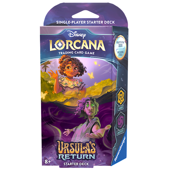 Disney Lorcana: Ursula's Return Starter Deck - Amber Amethyst