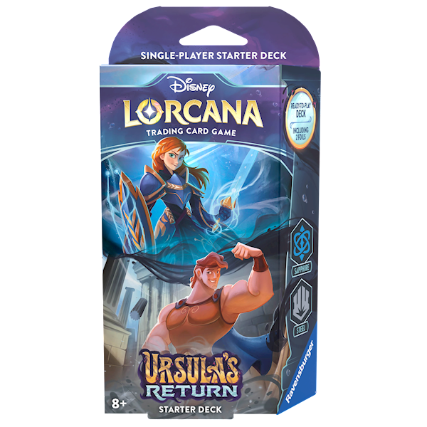 Disney Lorcana: Ursula's Return Starter Deck - Sapphire Steel