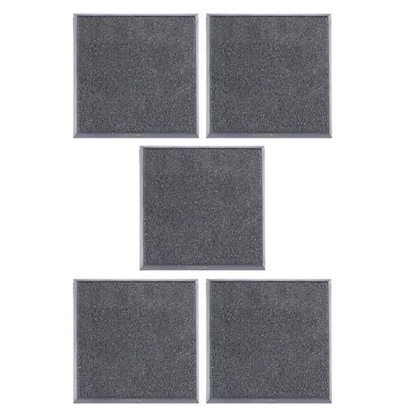 Citadel 40mm Square Bases 5szt.