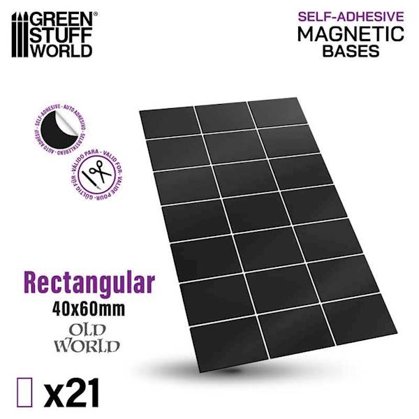 GSW - Rectangular Magnetic Sheet 40x60mm