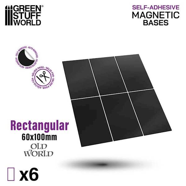 GSW - Rectangular Magnetic Sheet 60x100mm