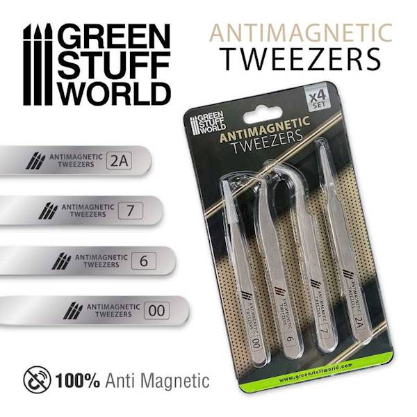 GSW - Anti-magnetic modeling tweezers