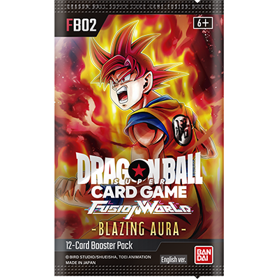 DBSCG Fusion World FB02 Blazing Aura Booster