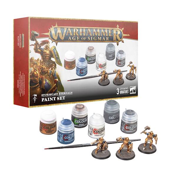 Warhammer Age of Sigmar: Stormcast Paints Set