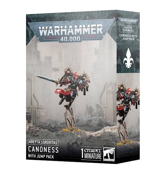 WH40K: Adepta Sororitas: Canoness with Jump Pack