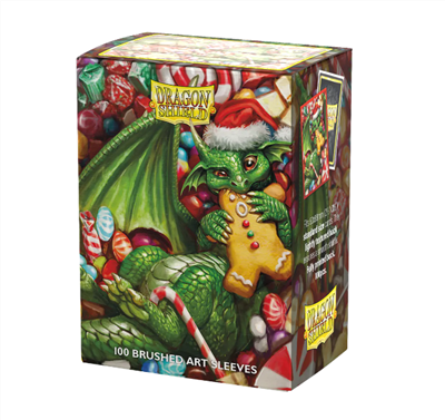 Dragon Shield Art Brushed - Christmas 2024