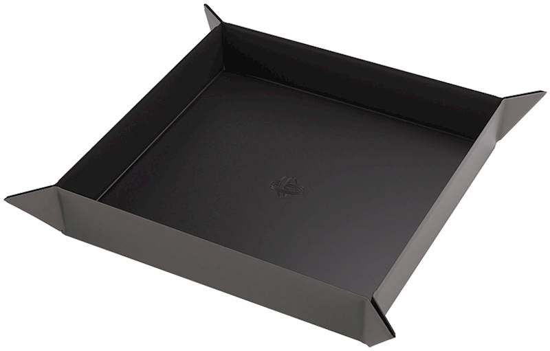Gamegenic: Magnetic Dice Tray Square - Black/Gray