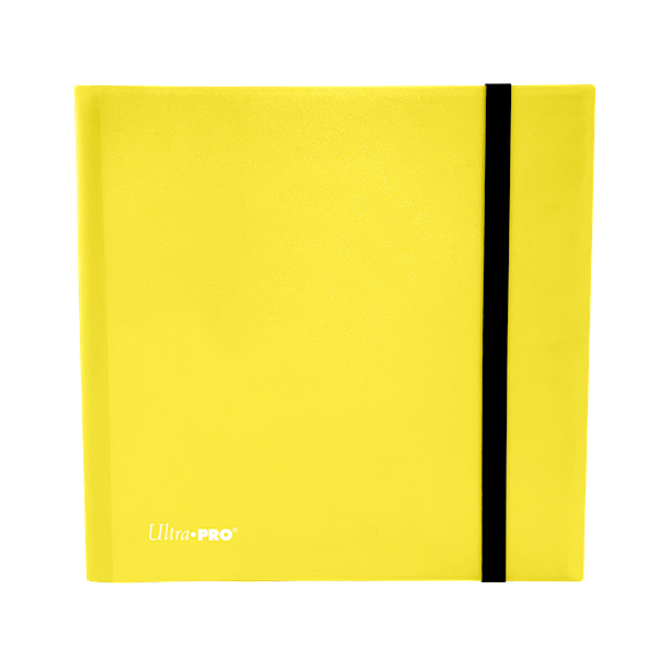 Ultra PRO - 12PKT PRO-Binder Eclipse Lemon Yellow