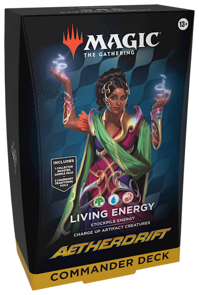 MTG Aetherdrift Commander Deck - Living Energy