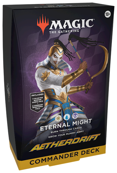 MTG Aetherdrift Commander Deck - Eternal Might