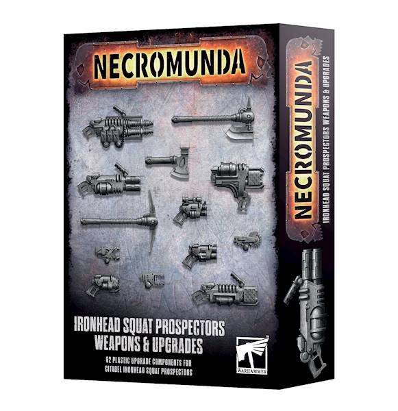 Necromunda: Squat Prospectors Weapons & Upgrades