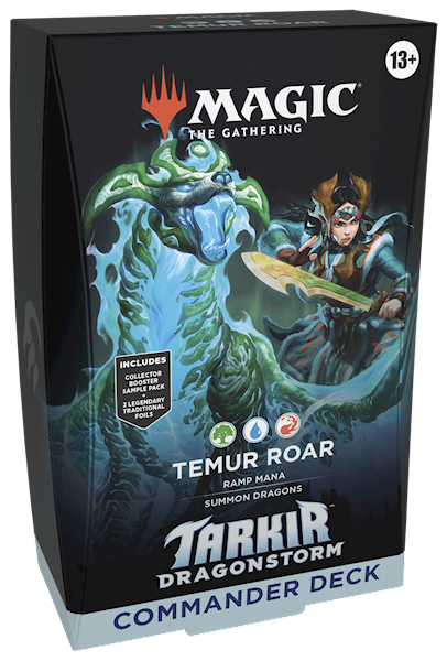 MTG Tarkir: Dragonstorm Commander Deck - Temur Roar