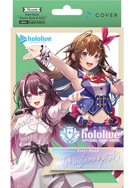 Hololive Official Card Game Starter Deck SD01 - Tokino Sora & AZKi - EN