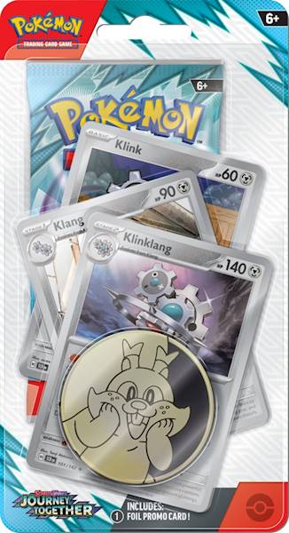Pokemon TCG: SV09 Journey Together Premium Blister - Klinklang