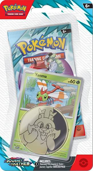 Pokemon TCG: SV09 Journey Together Checklane Blister - Yanma