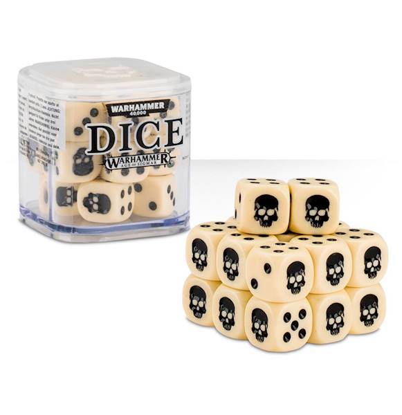 Kości 12mm Citadel Dice Cube - Ivory