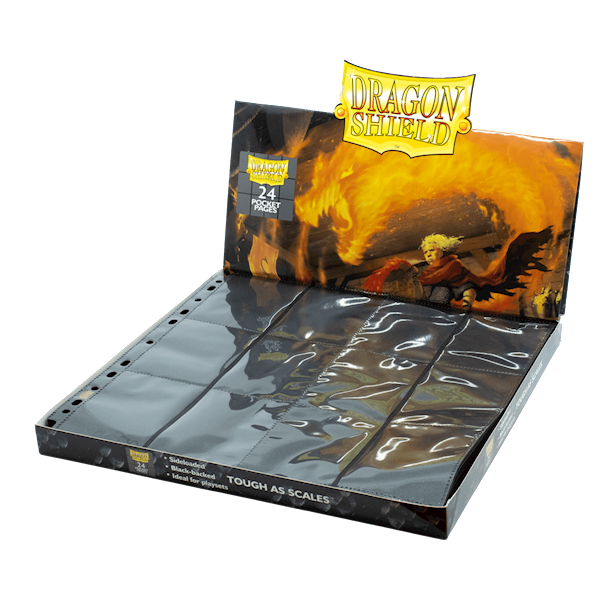 Dragon Shield 24-Pocket Clear Pages - 50 szt.