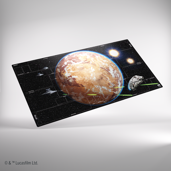 Gamegenic - SWU - Battle Zone Game Mat - Twin Suns