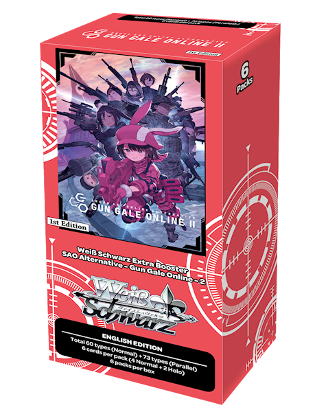 Weiß Schwarz - SAO Alt: GGO 2 Extra Booster Box