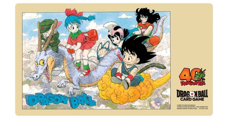 Dragon Ball SCG Official Playmat 40th Anniversary