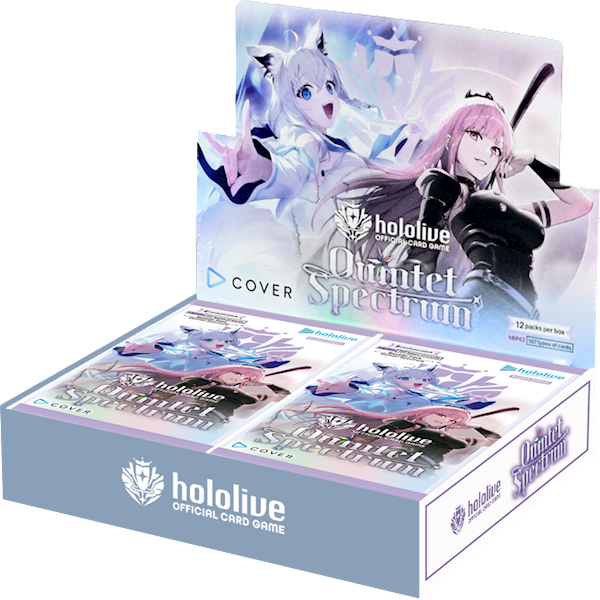 Hololive Official Card Game Quintet Spectrum Booster Box - EN
