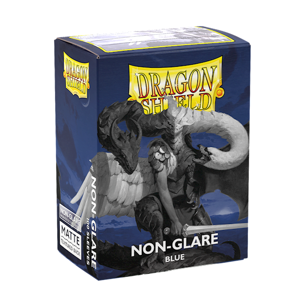 Dragon Shield Matte Non-Glare Sleeves - Blue