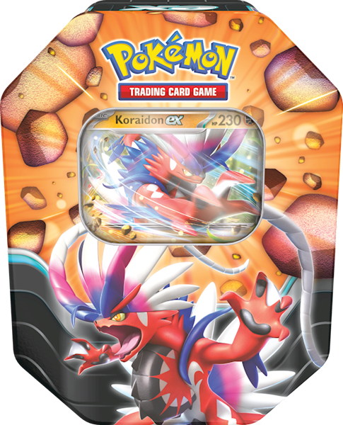Pokemon TCG: Slashing Legends Tin - Koraidon ex