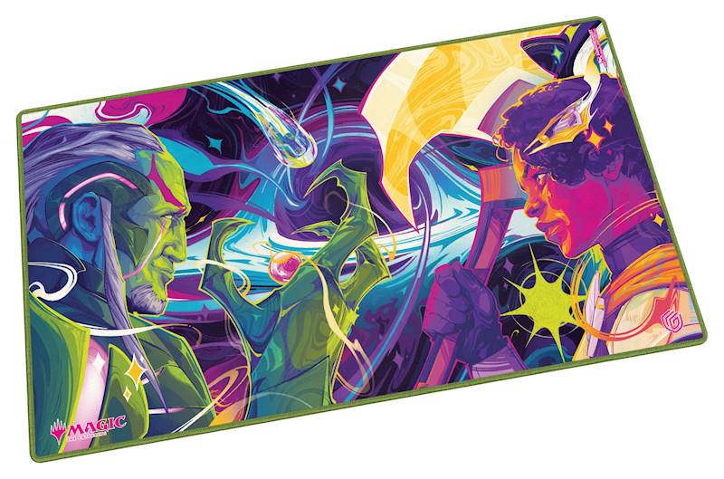 UG - Play-Mat - MTG EOE - Haliya and Tezzeret