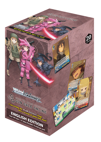 Weiß Schwarz - SAO Alternative: GGO Booster Box