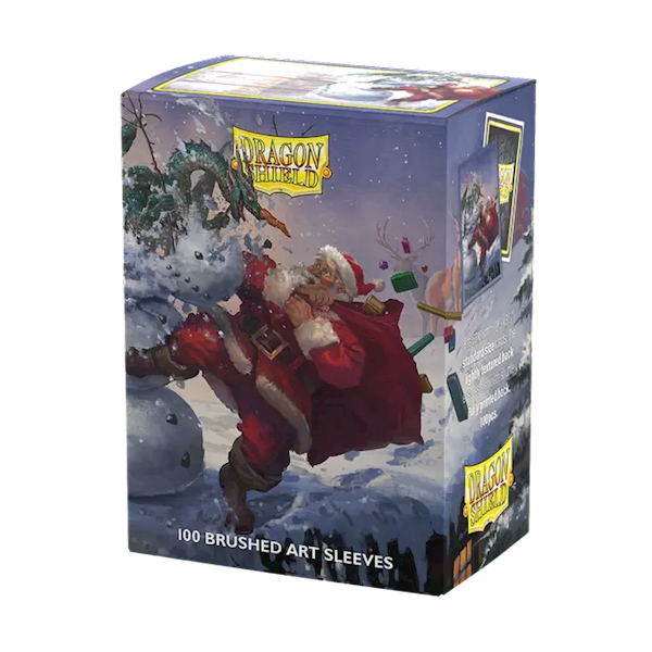 Dragon Shield Art Brushed - Christmas 2025