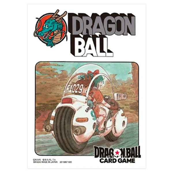DBSCG Official Sleeves - Bulma & Son Goku