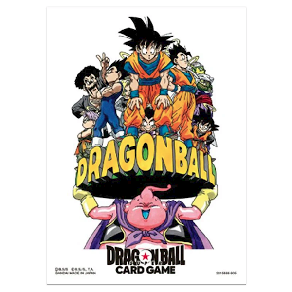 DBSCG Official Sleeves - Son Goku & Majin Buu
