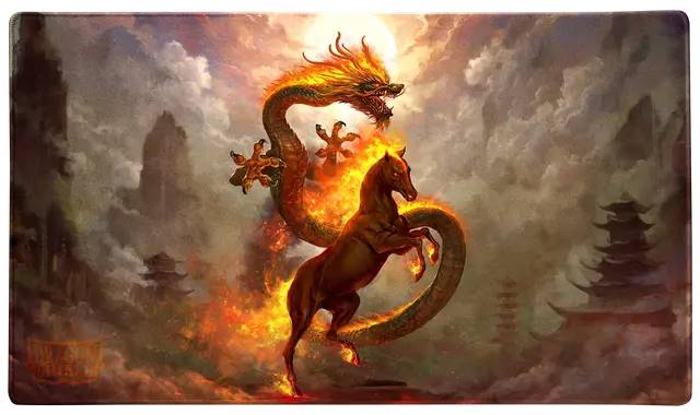Dragon Shield Playmat - Fire Horse 2026