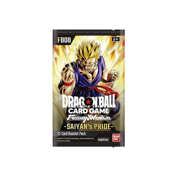 DBSCG Fusion World FB08 Saiyans Pride Booster