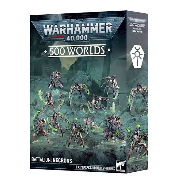 WH40K: 500 Worlds Battalion: Necrons