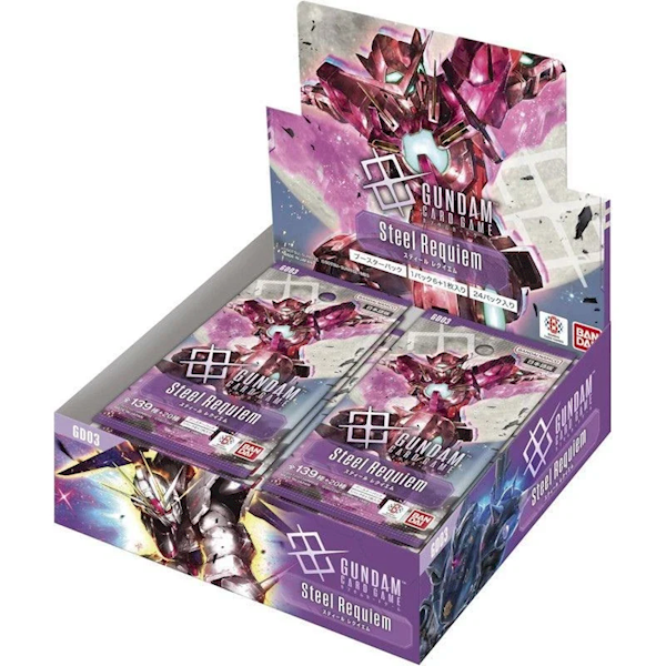 Gundam Card Game - GD03 Steel Requiem Booster Box