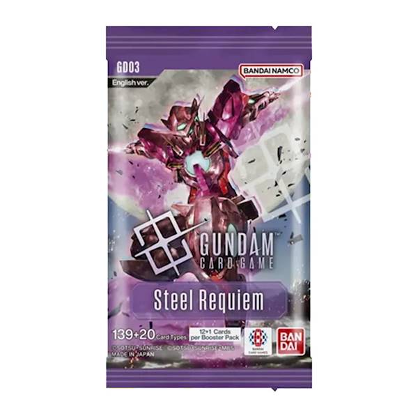 Gundam Card Game - GD03 Steel Requiem Booster