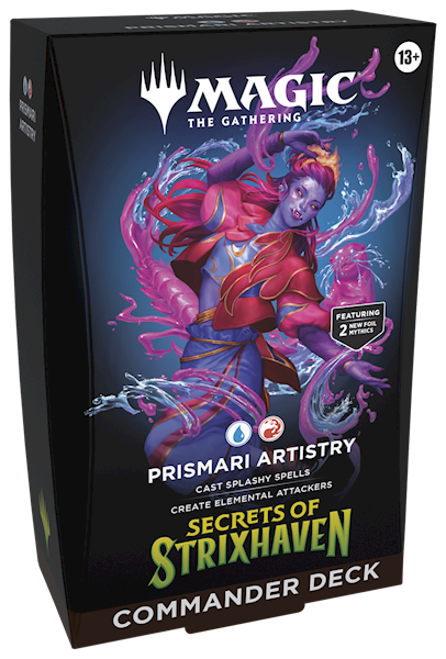MTG Secrets of Strixhaven Commander Deck - Prismari Artistry