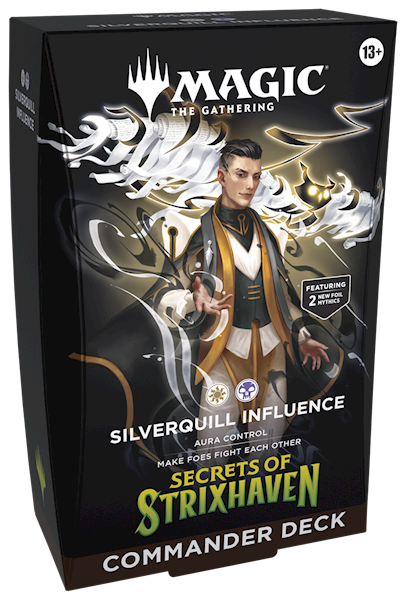 MTG Secrets of Strixhaven Commander Deck - Silverquill Influence