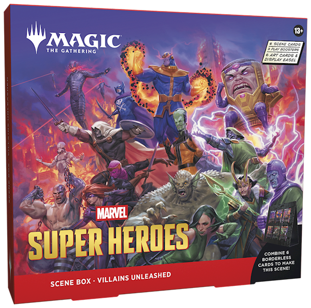 MTG Marvel Super Heroes Scene Box - Villains Unleashed