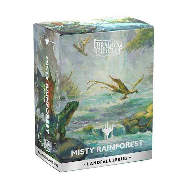 Dragon Shield License Sleeves - Misty Rainforest
