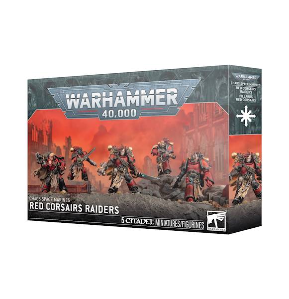 Chaos Space Marines: Red Corsairs Raiders
