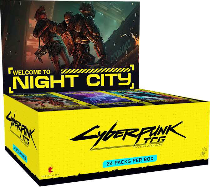 Cyberpunk TCG - Welcome to Night City Booster Box
