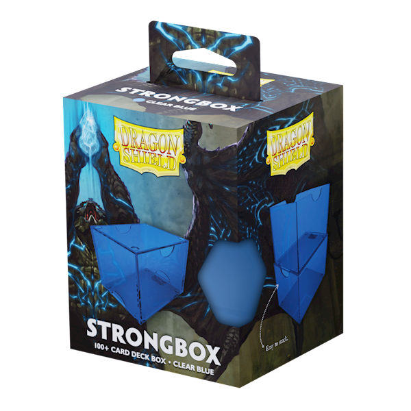 Dragon Shield Strongbox - Clear Blue