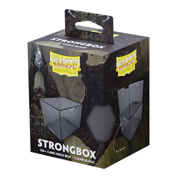 Dragon Shield Strongbox - Clear Black